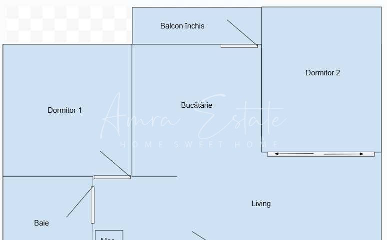 Apartament cu 2 camere in cartier Buna ziua